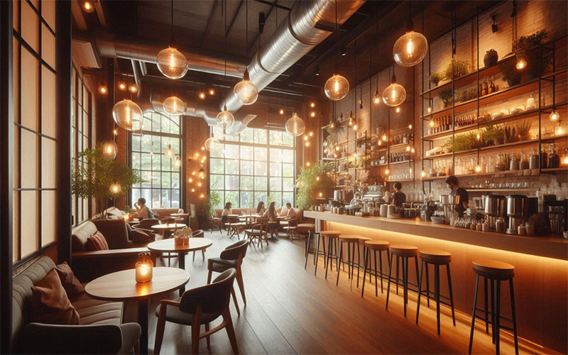 دکوراسیون کافی شاپ