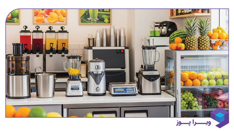 تجهیزات آبمیوه بستنی فروشی