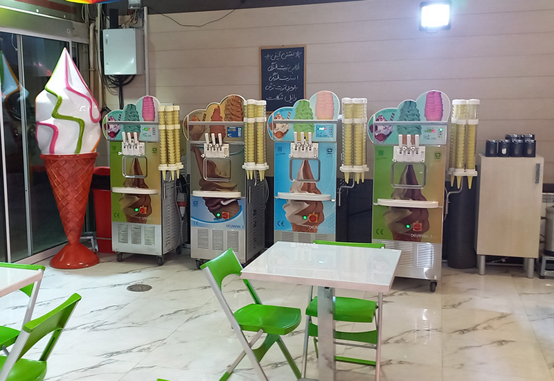 تجهیزات بستنی فروشی